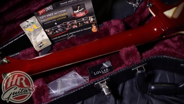 GODIN SUMMIT CLASSIC SUPREME LTD Магазин по индивидуальному заказу Cherry Burst Flame, Лоллар