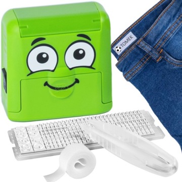 ZESTAW PIECZĄTKA DO ZNAKOWANIA UBRAŃ ODZIEŻY I PRZEDMIOTÓW STEMPEL COLOP