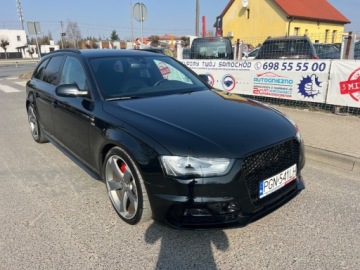 Audi A4 B9 Avant 2.0 TDI 190KM 2015 Audi A4 Avant S-Line 190 Koni Automat Nawigacja Alcantara Parktronic Felgi, zdjęcie 3