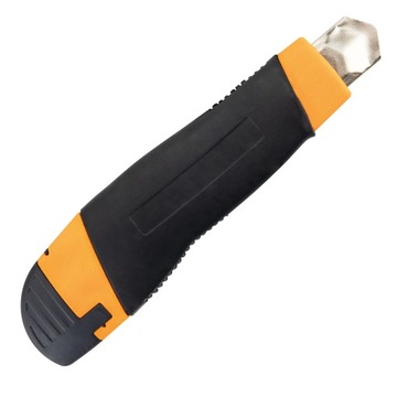 НОЖ С ЛОМАТЫМ ЛЕЗВИЕМ 18ММ + ЛЕЗВИЯ 5ШТ ОБОИ