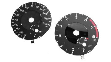 MERCEDES ML DO AMG TARCZE LICZNIKA ZEGARY MPH KMH
