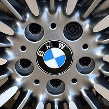 НАБОР КОЛПАКОВ BMW 68MM ДЛЯ ДИСКОВ 4 шт. НОВЫЕ НАКЛЕЙКИ НА ДИСКИ