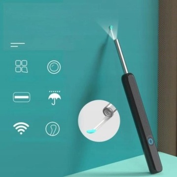 УМНАЯ ОТОСКОПНАЯ КАМЕРА ВОСК ДЛЯ ЧИСТКИ УШЕЙ WIFI HD ПРИЛОЖЕНИЕ ЭНДОСКОП CE
