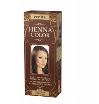 Henna Venita Ziołowy Balsam-115 Czekolada