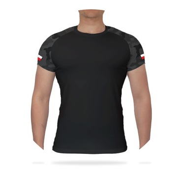 Męskie koszulki sportowe, koszulki termoaktywne Bugatti T-Shirt Roly Sport