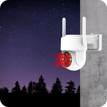 СОЛНЕЧНАЯ WIFI КАМЕРА 4MPX УМНАЯ НАРУЖНАЯ ВРАЩАЮЩАЯСЯ IP БЕСПРОВОДНАЯ СИГНАЛИЗАЦИЯ