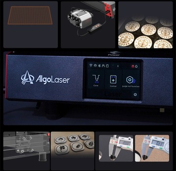 Лазерный гравер AlgoLaser Delta 22 Вт + насос 30 л/мин + платформа XL 440*440 мм