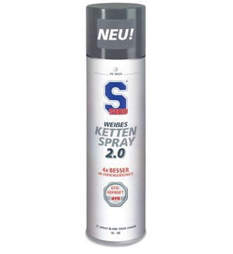 S100 White Chain 2.0 SMAR BIAŁY DO ŁAŃCUCHA 400ml