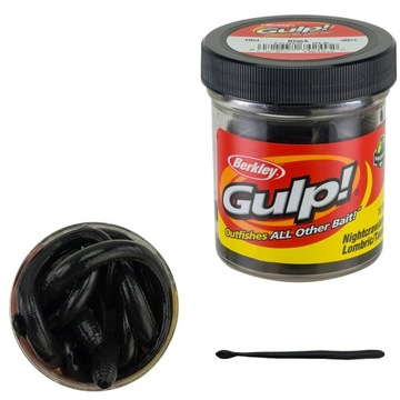 BERKLEY GULP NIGHTCRAWLER BLACK SZT. ROSÓWKA 15cm