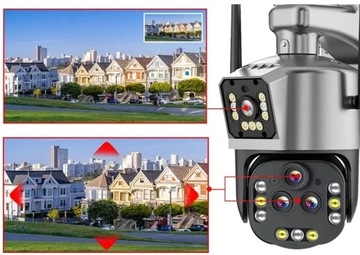 ZEWNĘTRZNA INTELIGENTNA KAMERA IP 8K 16MP 20X