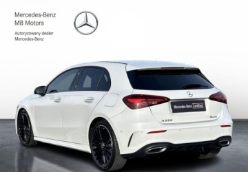 Mercedes Klasa A W177/V177 Hatchback Facelifting 2.0 220 190KM 2024 Mercedes-Benz Klasa A 4Matic AMG Line Multibeam AndroidAuto Pamiec foteli, zdjęcie 2
