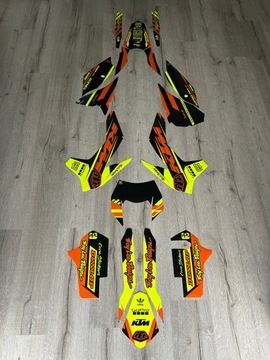 KTM EXC EXC-F 14-16 okleina FLUO CORE,CUBAMOTO