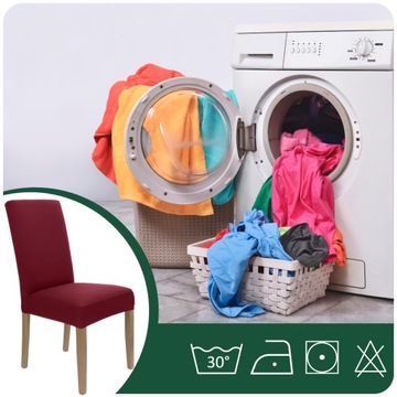 СИНИЙ ЧЕХОЛ НА СТУЛ, ЭЛАСТИЧНЫЙ, УНИВЕРСАЛЬНЫЙ, УНИВЕРСАЛЬНЫЕ ЧЕХОЛЫ