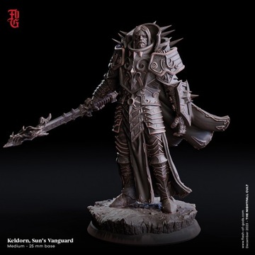 Keldorn, Sun's Vanguard Figurka RPG DnD Pathfinder