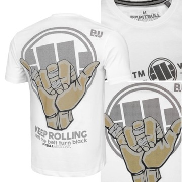 T-shirt koszulka PIT BULL KEEP ROLLING pitbull_XXL