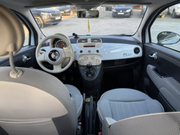 Fiat 500 II Hatchback 3d 1.2 69KM 2008 Fiat 500 Panorama Dach . Świat Led. Klimatyzacja, zdjęcie 11