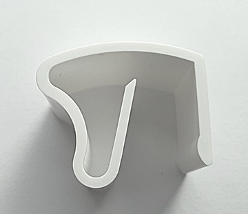 Верхний держатель желоба, вешалка для горизонтальных жалюзи, неинвазивный винтовой монтаж