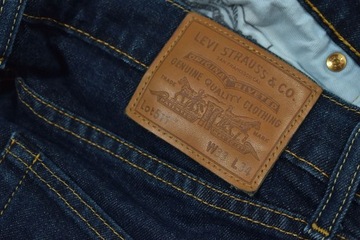 LEVIS Lot 511 Męskie Spodnie Jeansowe Jeansy W33 L34