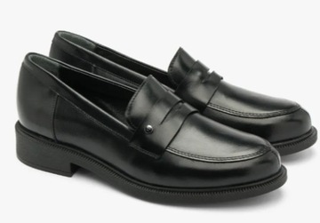 Ryłko M2R51___ _LE3 черные женские мокасины, размер 39