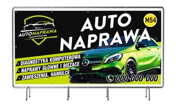 BANER REKLAMOWY 2x1m Projekt Gratis