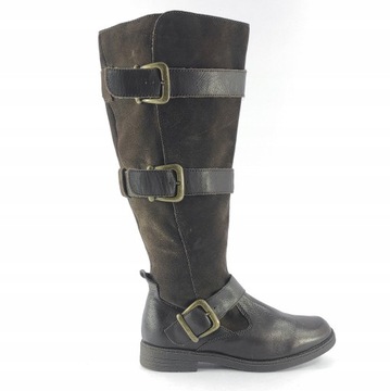 коричневые кожаные ботинки 39