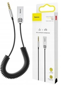 BASEUS TRANSMITER ADAPTER ODBIORNIK AUDIO BLUETOOTH AUX DO SAMOCHODU AUTA