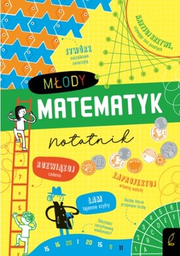 MŁODY MATEMATYK NOTATNIK ALICE JAMES NOWA