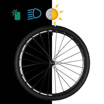 Светоотражающие наклейки на ДИСКИ, диски, ПОЛОСКИ, неоновые.