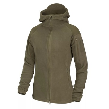 Polar Helikon Womens Cumulus Heavy Fleece Jacket - Taiga Green XS