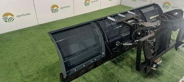 СНЕЖНОЙ ПЛУГ ГИДРАВЛИЧЕСКИЙ РЕЗИНОВЫЙ ОТЛАДОК 2,5 м