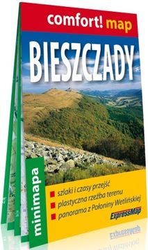 Comfort! map Bieszczady minimapa