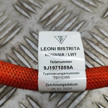 PORSCHE TAYCAN 9J1 2021 JINÁ SVAZEK PŘÍVODŮ / KABEL