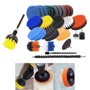 Чистящие подушечки 31 шт. Набор для чистки Power Scrubber