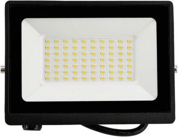 Halogen Naświetlacz LED 50W SLIM 2w1 Z Możliwością Podpięcia Czujnika