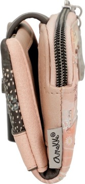 A57 Anekke mały miękki portfel etui portmonetka Peace&Love pink Hollywood