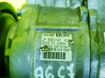 КОМПРЕССОР КОНДИЦИОНЕРА ВОЗДУХА A6 C7 A7 C7 Q7 A8 D4 Q5 3.0 TDI 4G0260805B