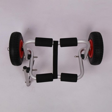 Прочная транспортная тележка для перевозки каяков.