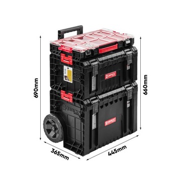 QB24 - PRO Organizer 100, PRO Toolbox PLAIN, PRO CART