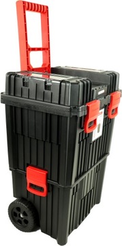 Модульный ящик для инструментов Органайзер 3в1 на тележке на колесах