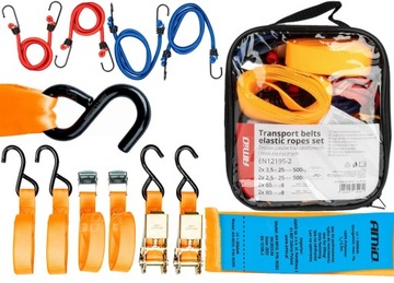 ZESTAW PASÓW MOCUJĄCYCH TRANSPORTOWYCH DO BAGAŻU