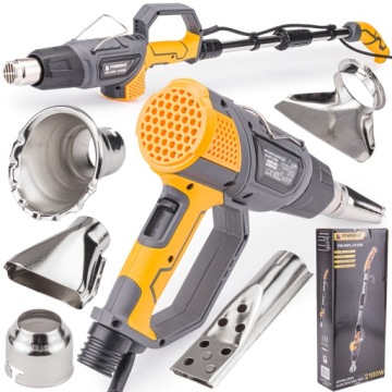Wypalarka Opalarka Elektryczna 3w1 2000W + 5 dysz