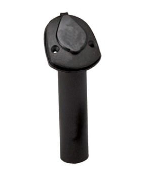 GNIAZDO WĘDKI Z KORKIEM CZARNE PCV