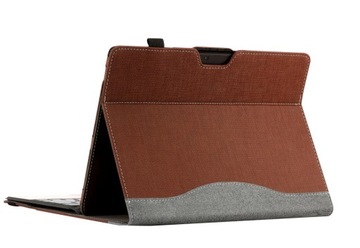 Pokrowiec do Microsoft Surface Pro X BRĄZOWY