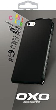 Etui z Klapką Magnetyczne iPhone 5 5S 5C Skóra EKO