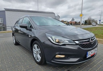 Opel Astra K Sports Tourer 1.6 CDTI 136KM 2016 Opel Astra 1.6 136KM 2xCzujniki Parkowania Kamera Nawigacja Zarejestrowany, zdjęcie 15