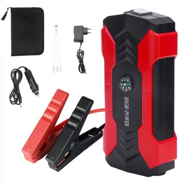 POWER BANK SAMOCHODOWY 12 V 400-800A Z PRZENOŚNYM POWERBANKIEM ZESTAW