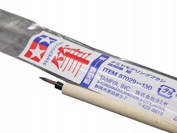 Pędzelek modelarski S okrągły 87029 Tamiya