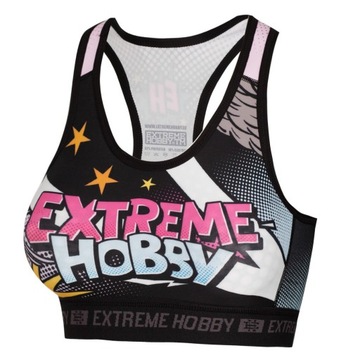 Stanik Sportowy Top Biustonosz COMICS XL