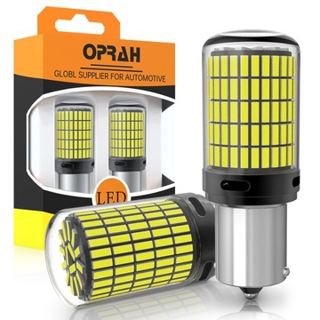 ŻARÓWKI LED P21W CANBUS BIAŁA BARDZO MOCNE 3600LM 150SMD 12V