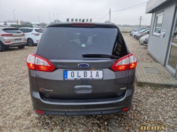 Ford C-MAX II Grand C-MAX Facelifting 1.5 EcoBoost 182KM 2016 Ford Grand C-MAX Park assist Podgrzewana kierownica Czujniki parkowania Su, zdjęcie 8